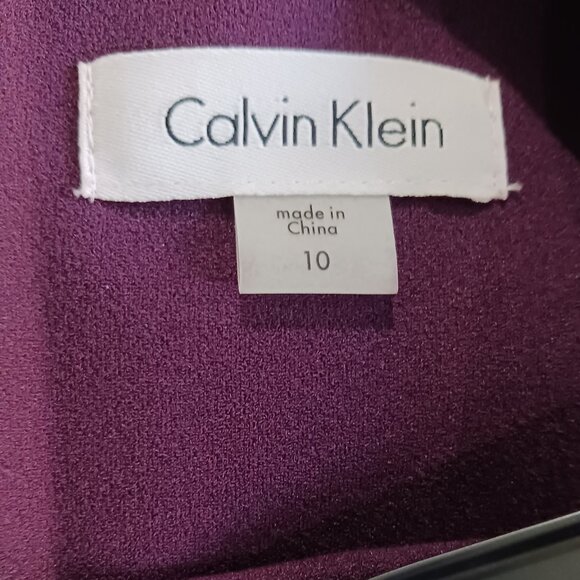 Calvin Klein Cold Shoulder Sheath Dress - Picture 3 of 3